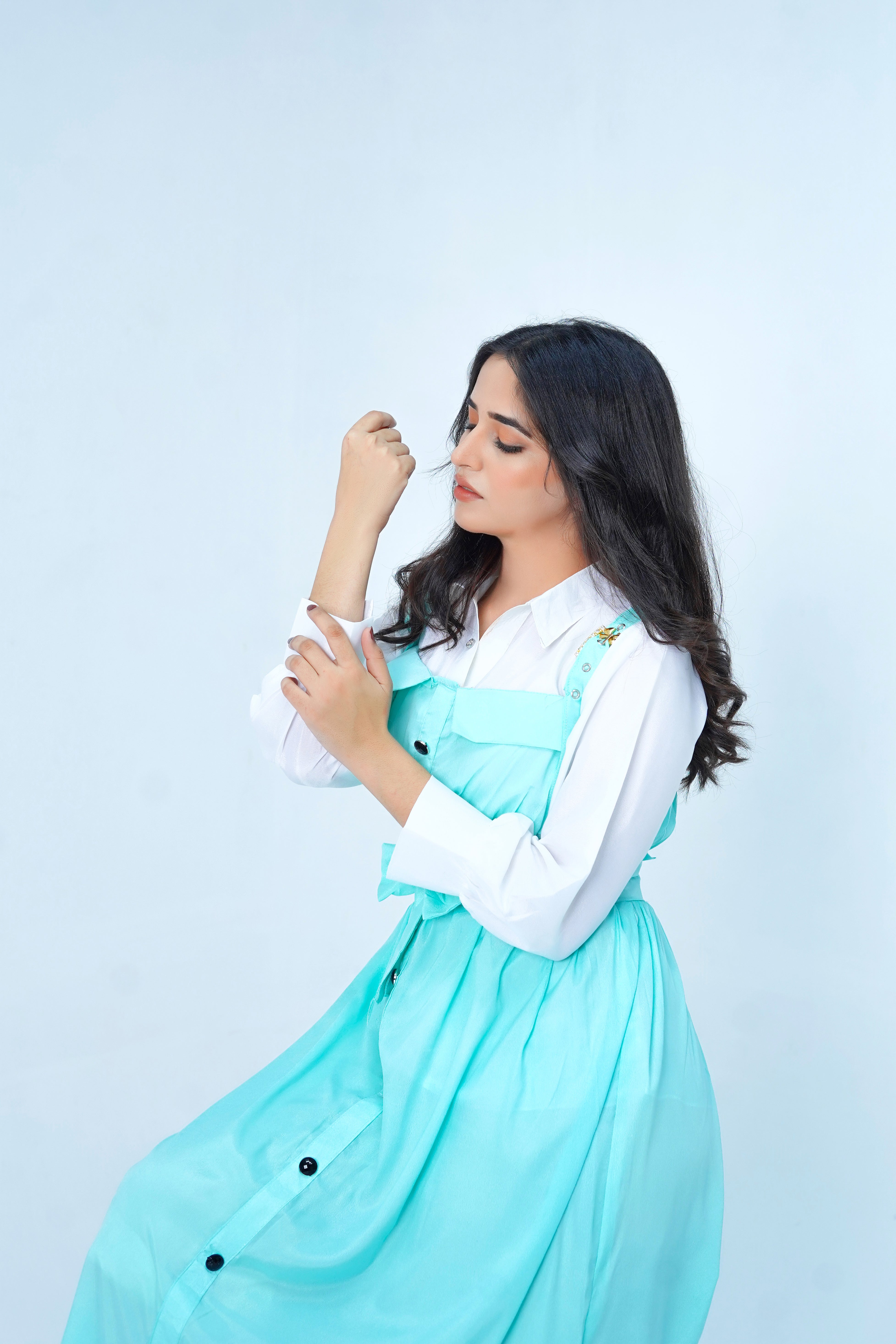 Butterfly Romper Maxi Western Style