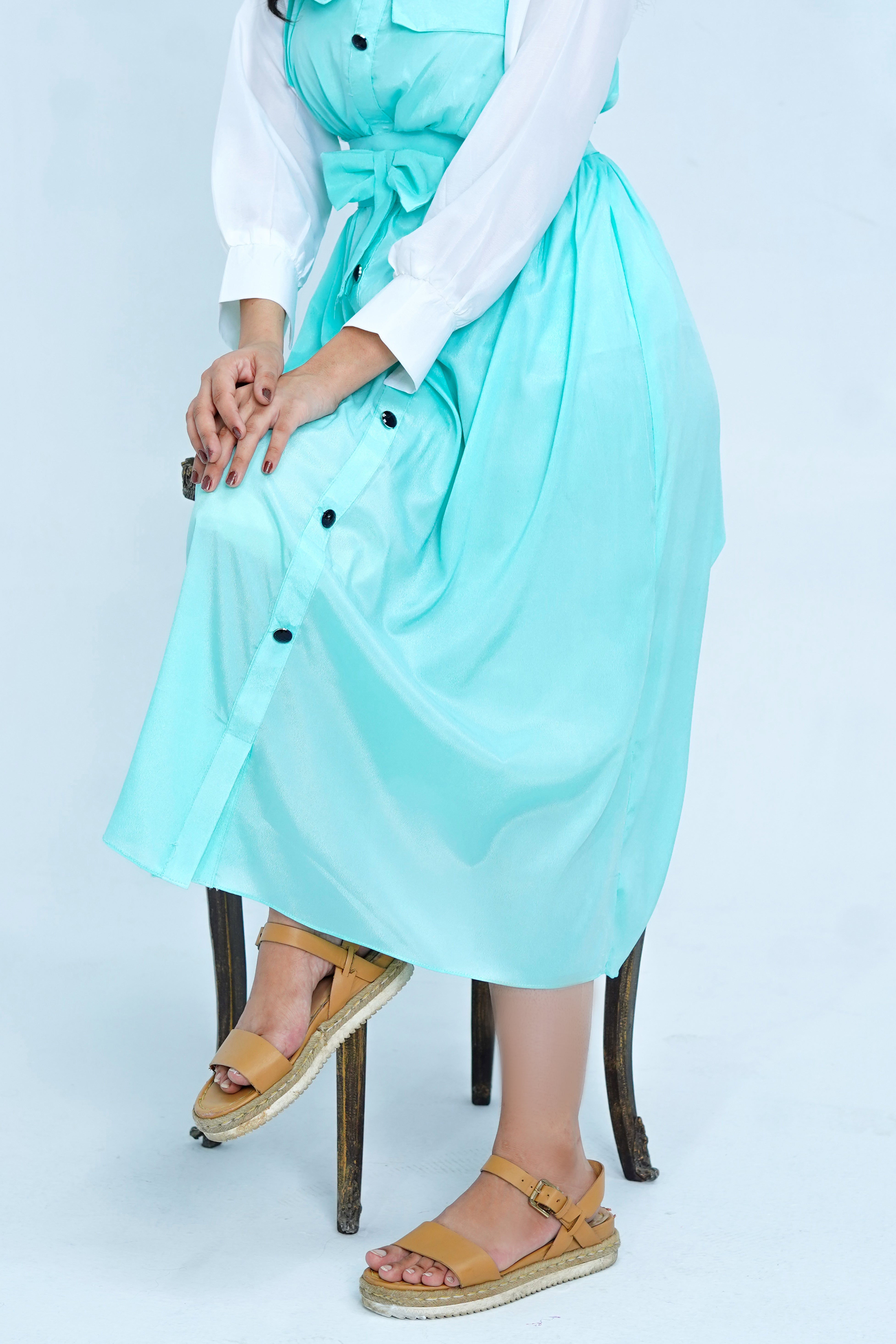 Butterfly Romper Maxi Western Style