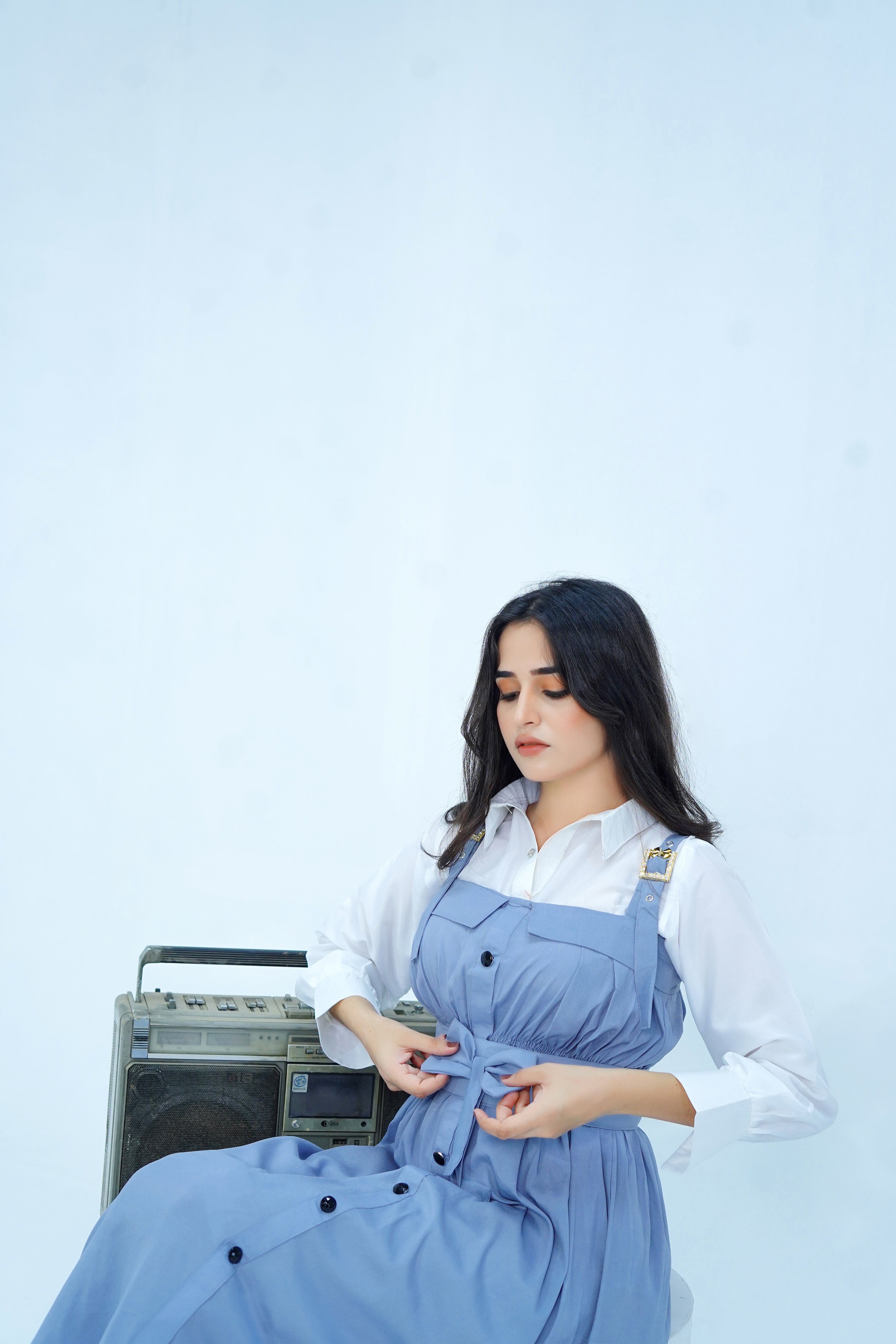 Butterfly Romper Maxi Western Style Rs 2799/-