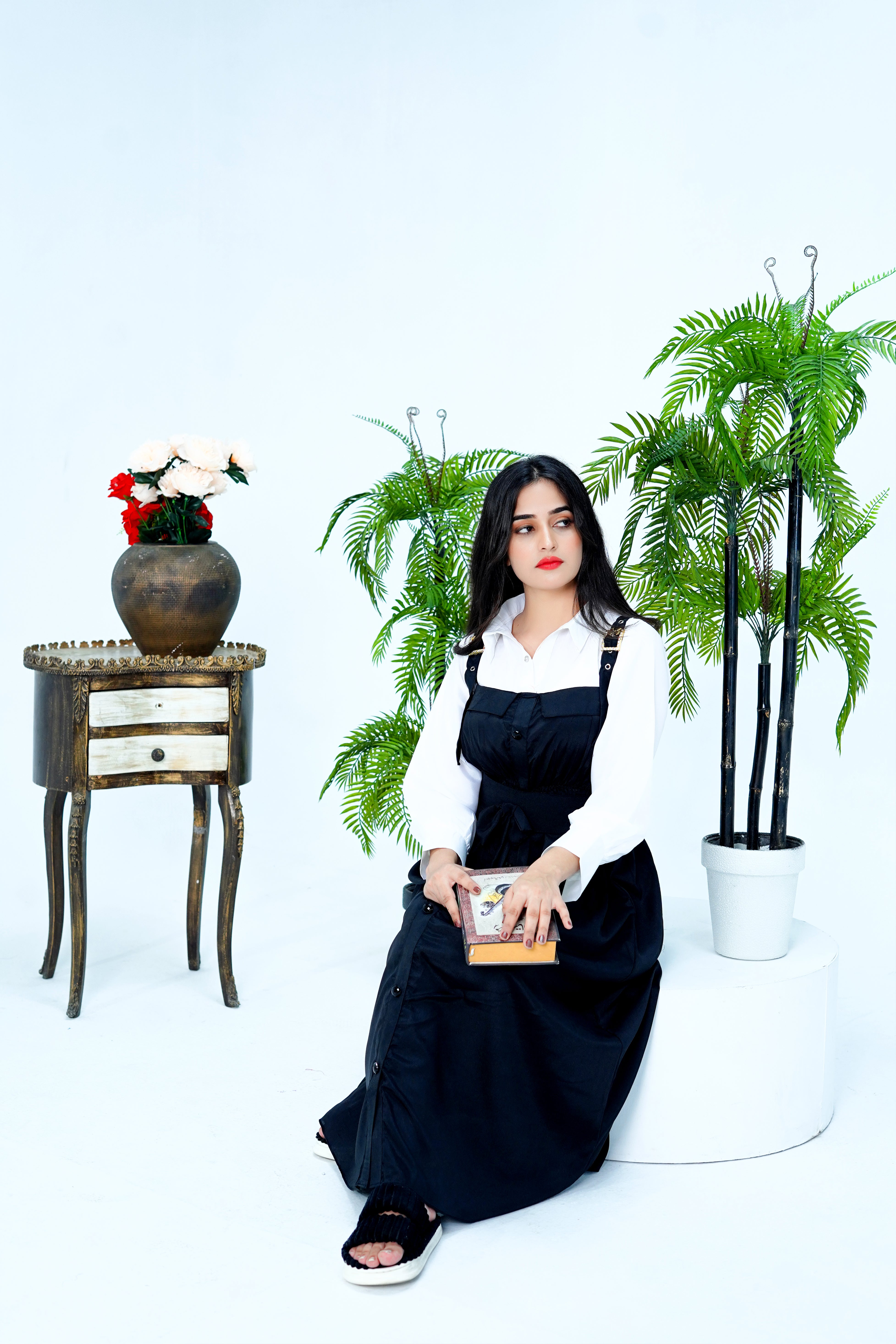 Butterfly Romper Maxi Western Style