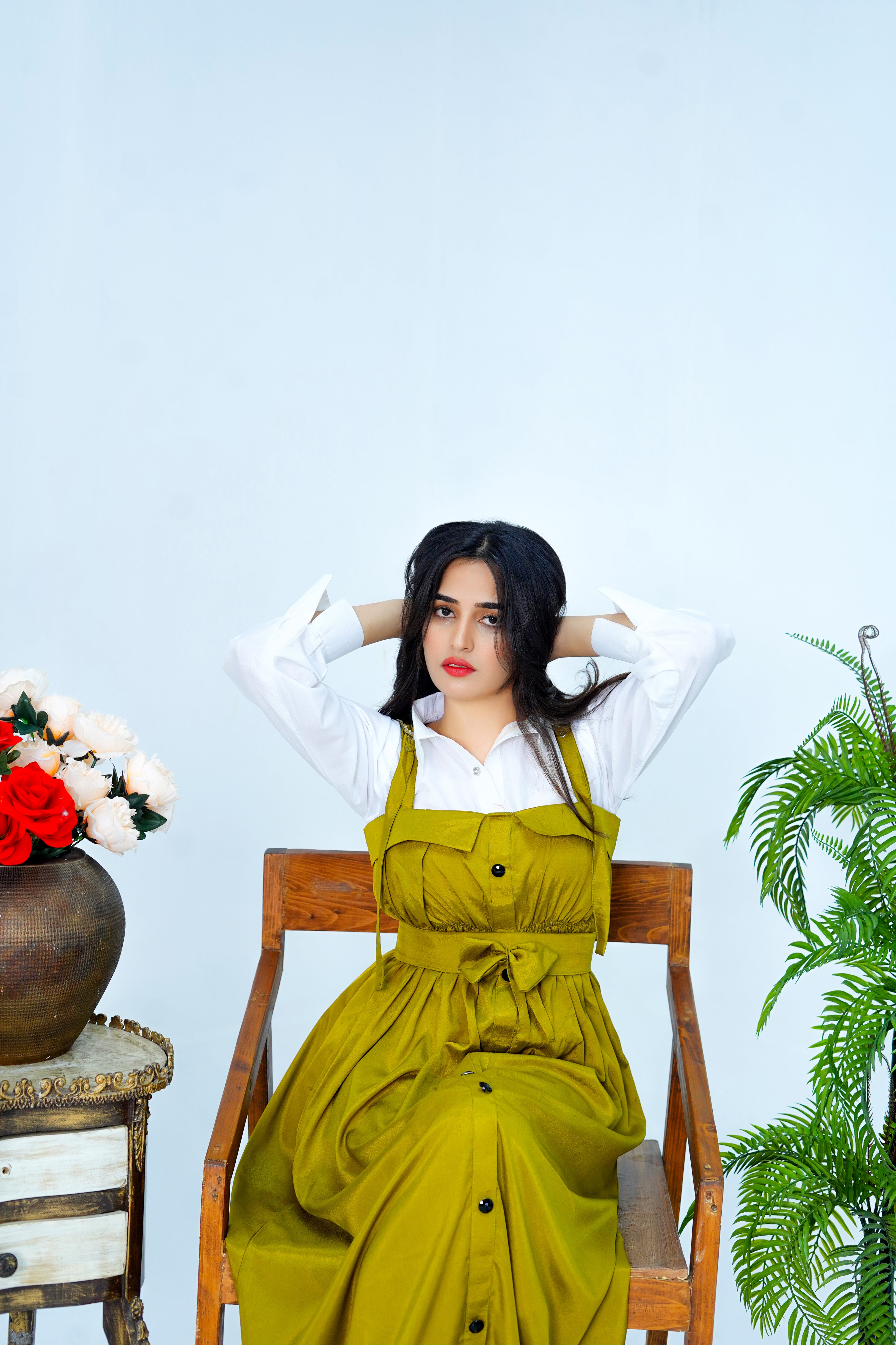 Butterfly Romper Maxi Western Style