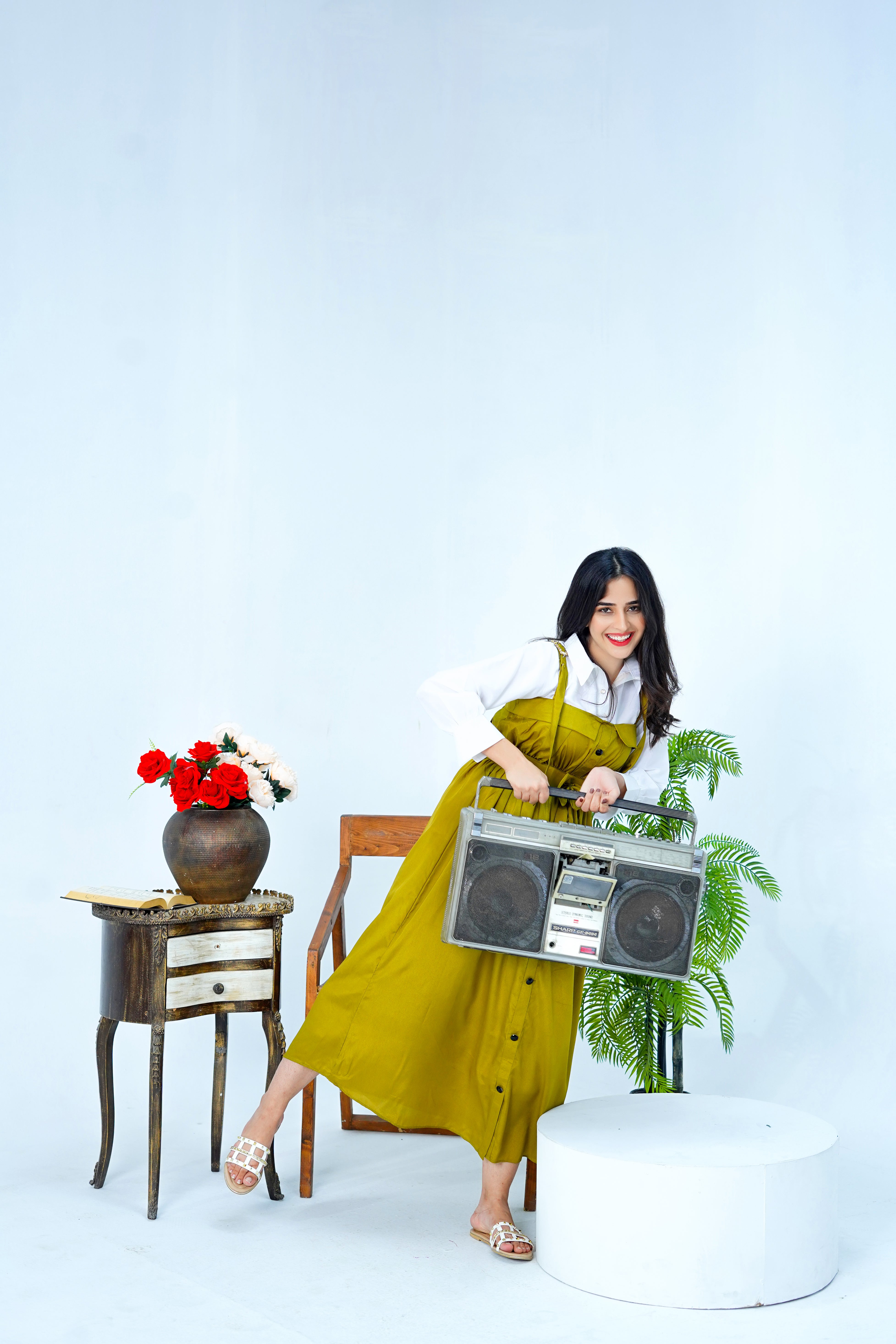 Butterfly Romper Maxi Western Style