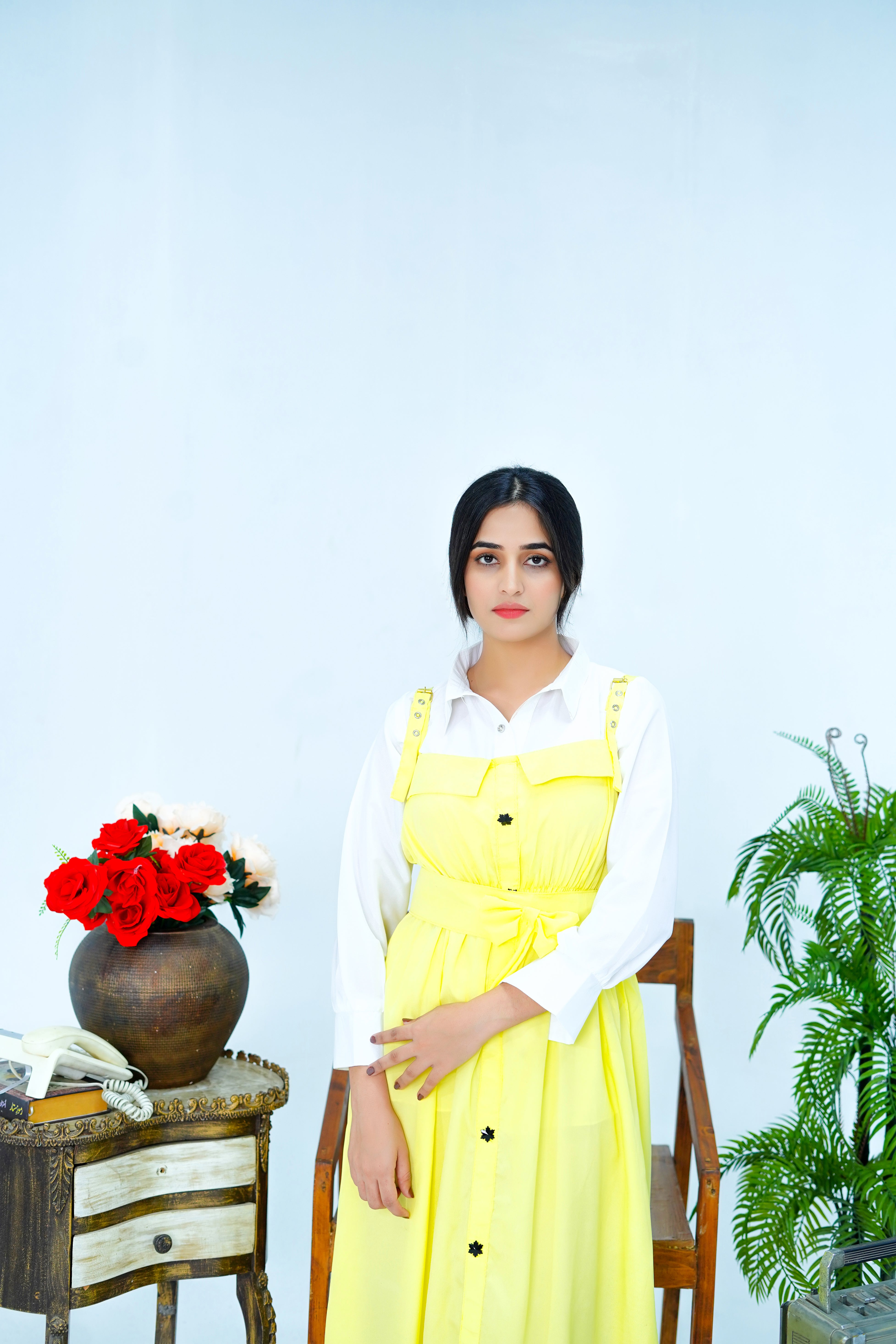 Butterfly Romper Maxi Western Style