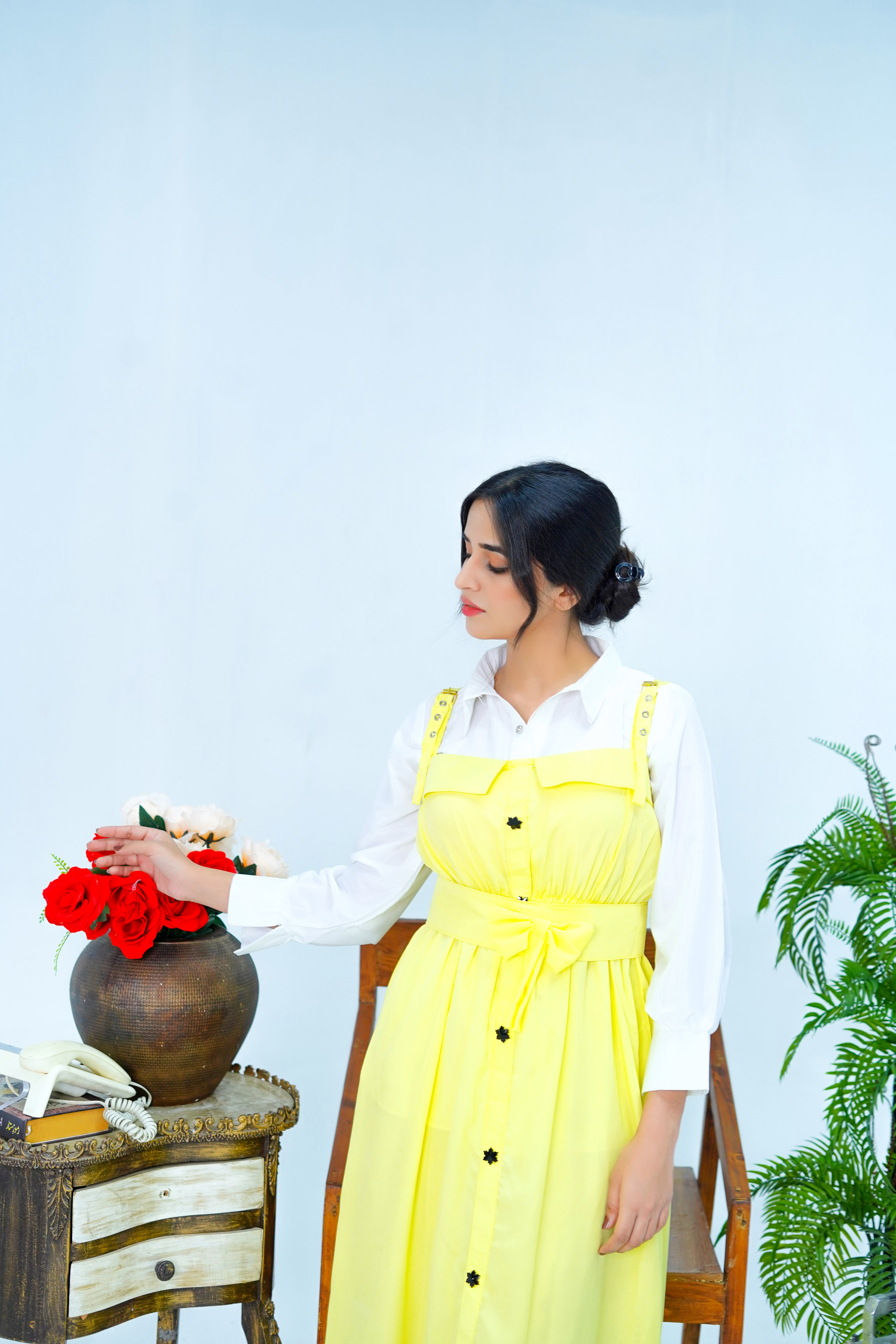 Butterfly Romper Maxi Western Style