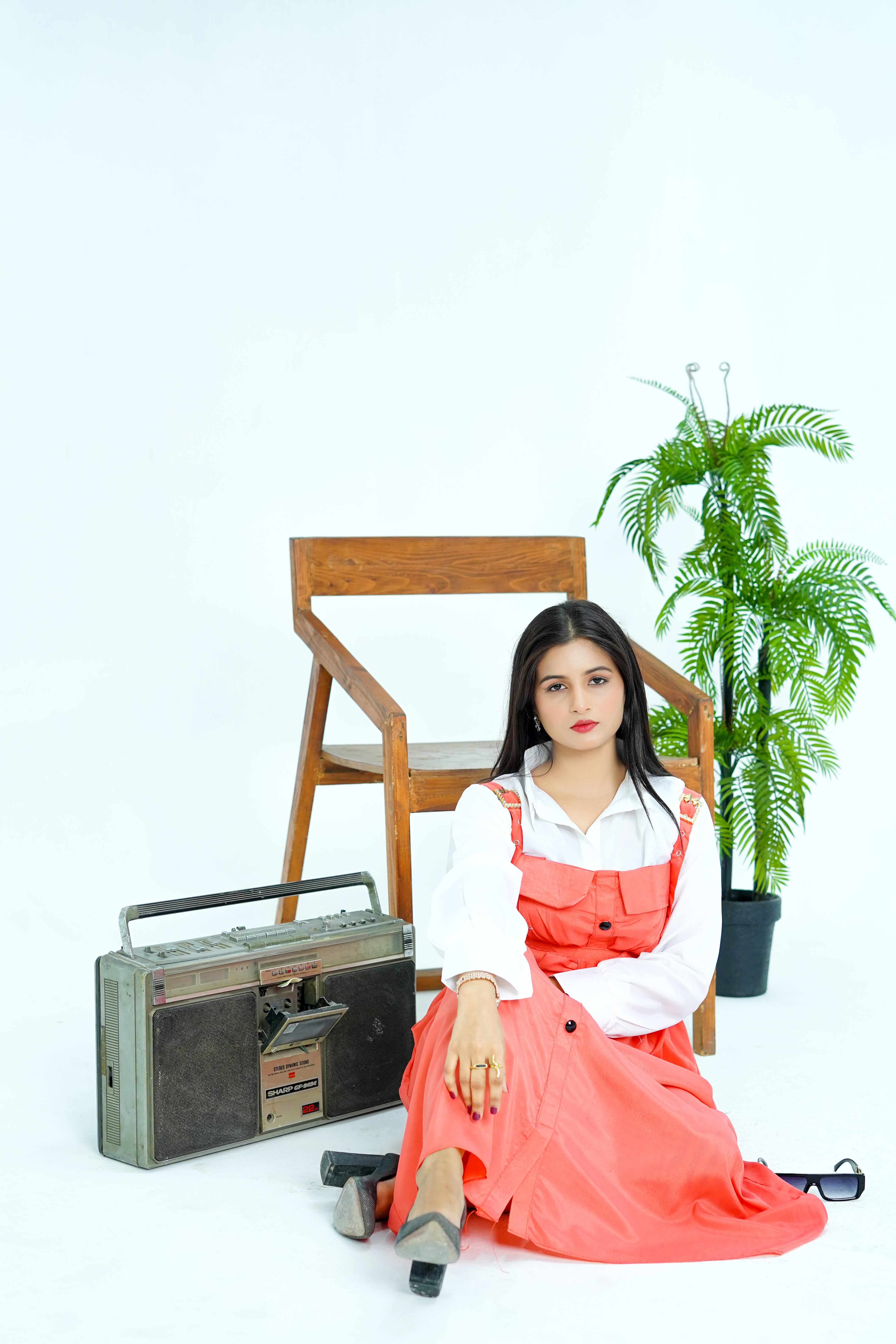 Butterfly Romper Maxi Western Style