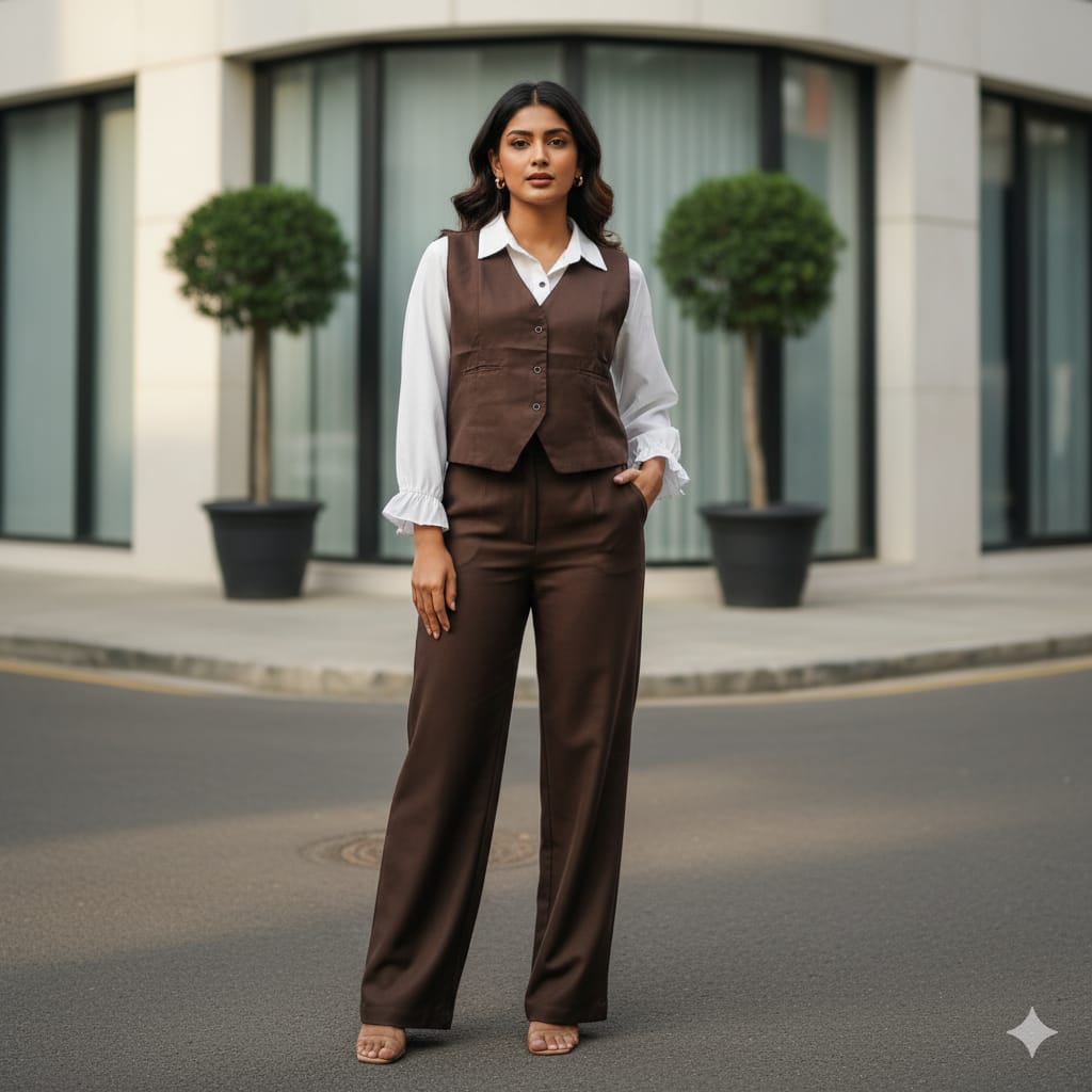 👗 *Western Trendy Girls Cord Set* 👗