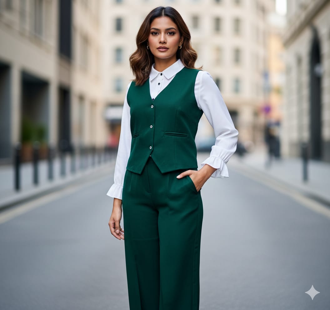 👗 *Western Trendy Girls Cord Set* 👗