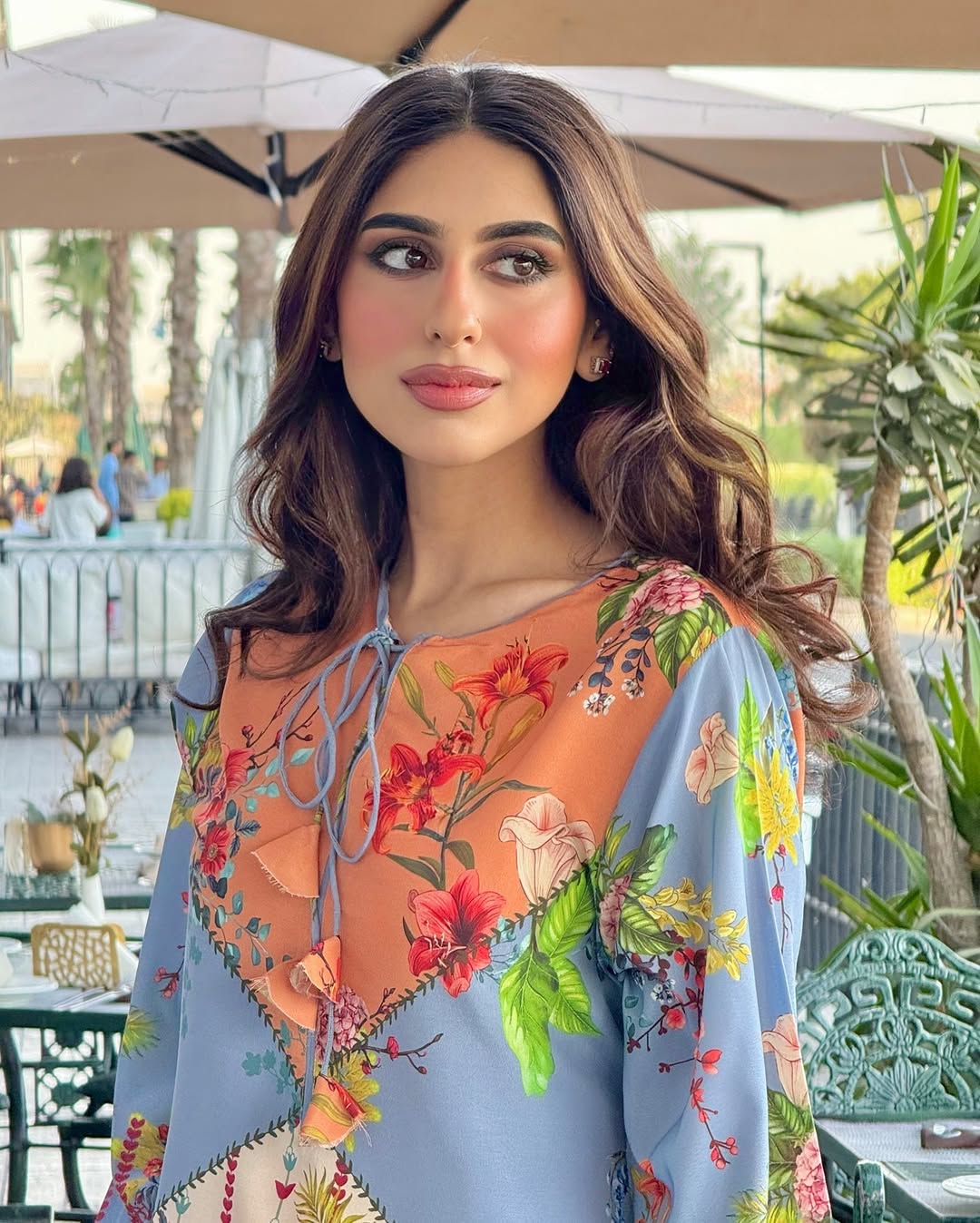 SUNSET BLOOM Co-Ord Set – Silky Lawn 2-Piece (
